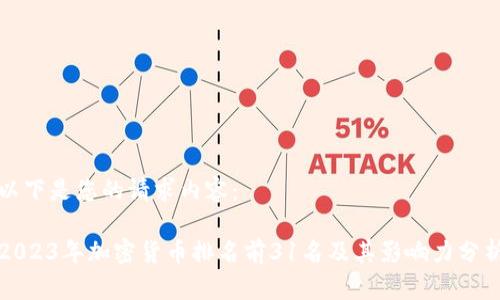 以下是您的请求内容：

2023年加密货币排名前31名及其影响力分析